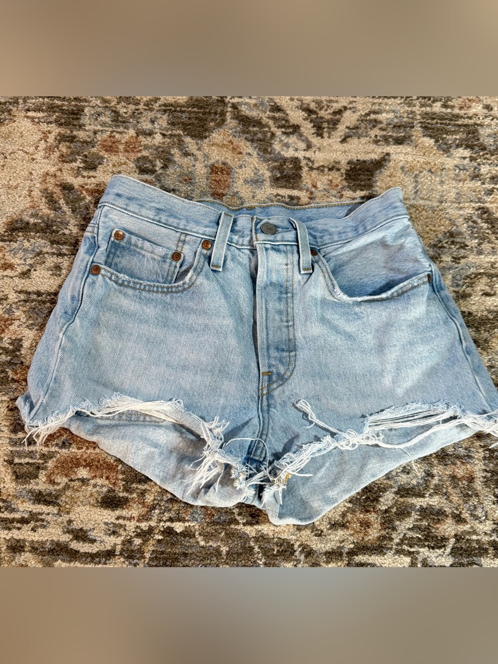 Levi’s Premium 501 Original Button Fly Shorts W26